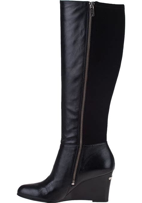 michael kors bromley wedge boot